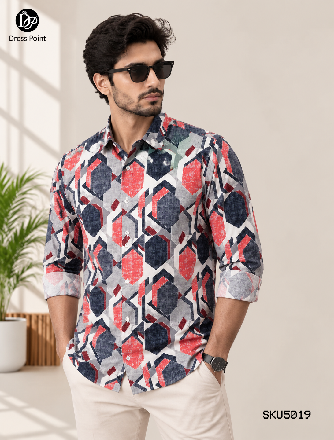Premium full-sleeve casual shirt