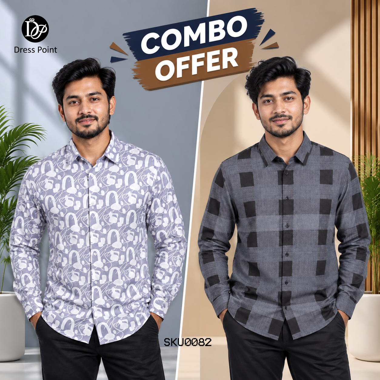 Casual full-sleeve shirt