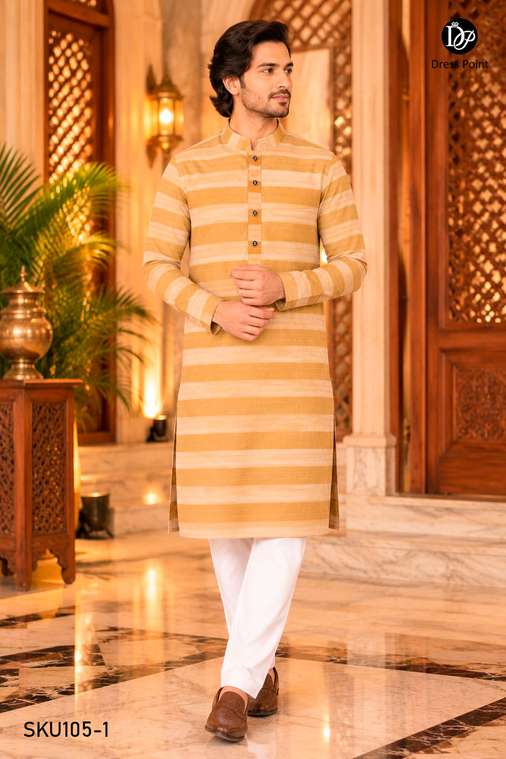 Premium Punjabi light orange